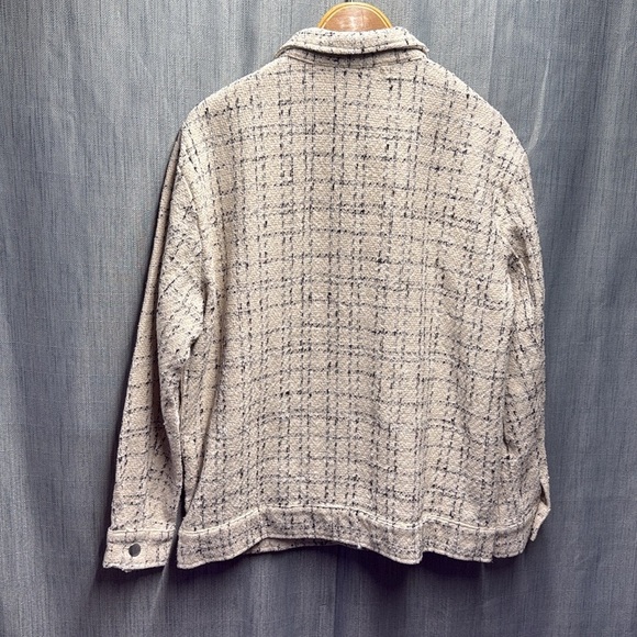 🏴 Dazy tweed jacket “love yourself” size medium - Picture 9 of 9